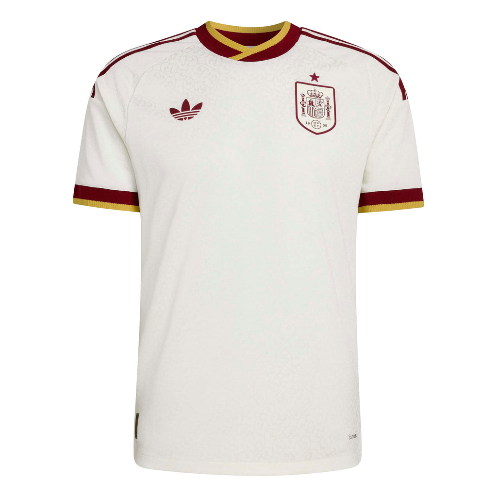 Adidas Spain Authentic Away Jersey 2026 product image 1, provided for visual reference and product detail review