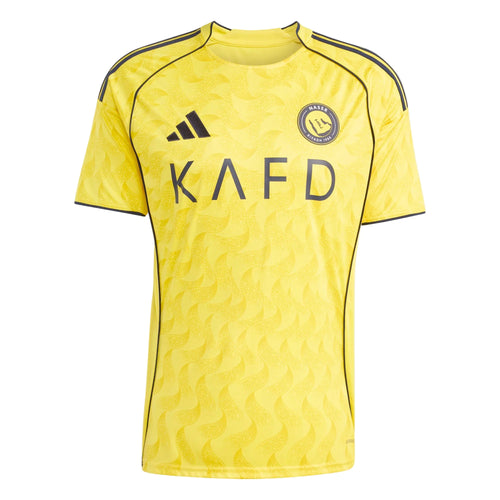 Adidas Al Nassr "Cristiano Ronaldo" Stadium Home Jersey 25/26 product image 1, provided for visual reference and product