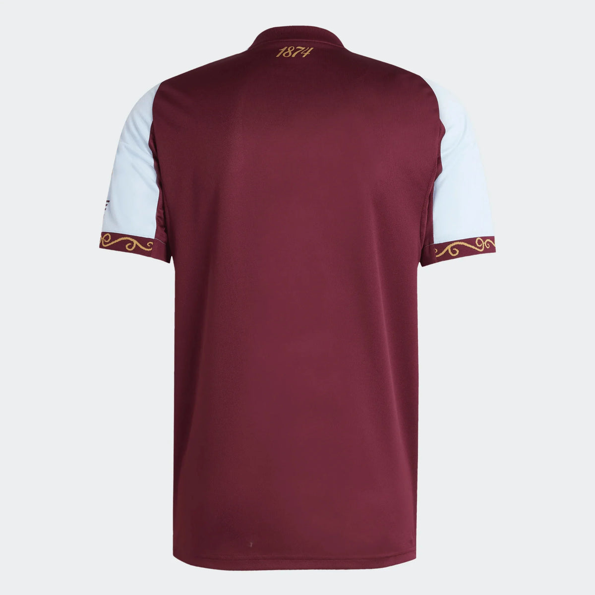 Adidas Men Aston Villa FC Home Stadium Jersey 25/26 product image 2, provided for visual reference and product detail review