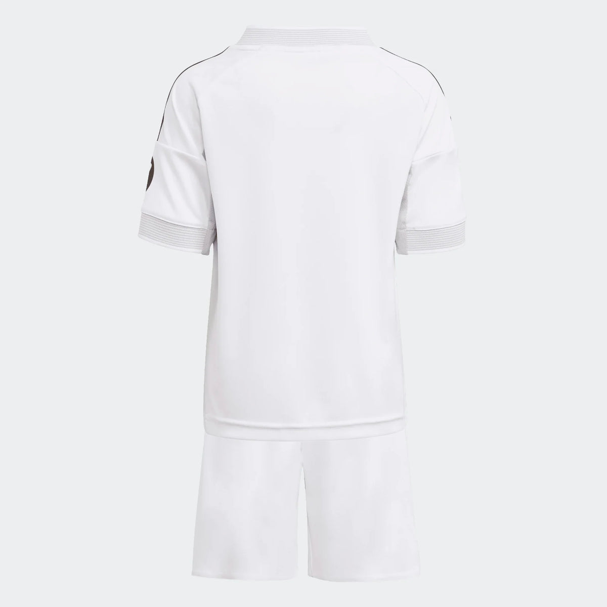 Adidas Youth Real Madrid Home Mini Kit 25/26 product image 2, provided for visual reference and product detail review