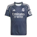 Adidas Youth Real Madrid Away Stadium Jersey 25/26 product image 1, provided for visual reference and product detail review