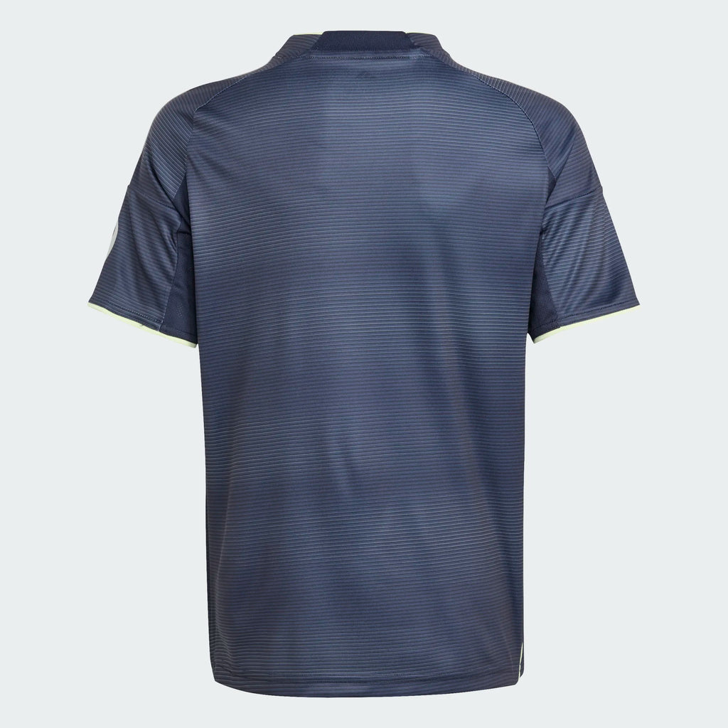 Adidas Youth Real Madrid Away Stadium Jersey 25/26 product image 2, provided for visual reference and product detail review