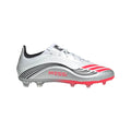 Adidas JR Messi F50 Elite FG/MG-White/Lucid Red/Metallic product image 1, provided for visual reference and product detail