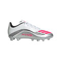 Adidas JR Messi F50 Club FXG FG/MG-WHITE/lUCID RED/METALLIC product image 1, provided for visual reference and product