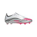 Adidas F50 Messi Pro FG/MG-Cloud White / Core Black / Gold Metallic product image 1, provided for visual reference and