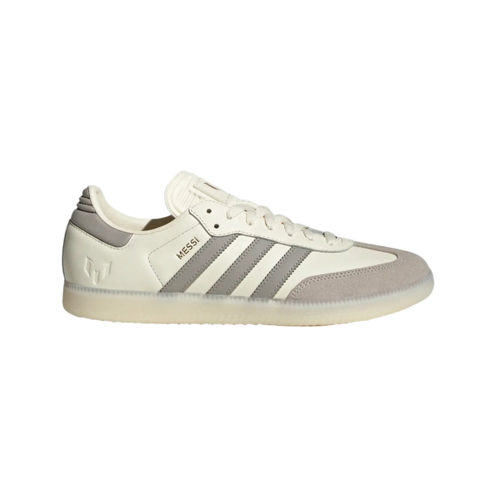 Adidas Messi Samba-Cream/Light Brown product image 1, provided for visual reference and product detail review