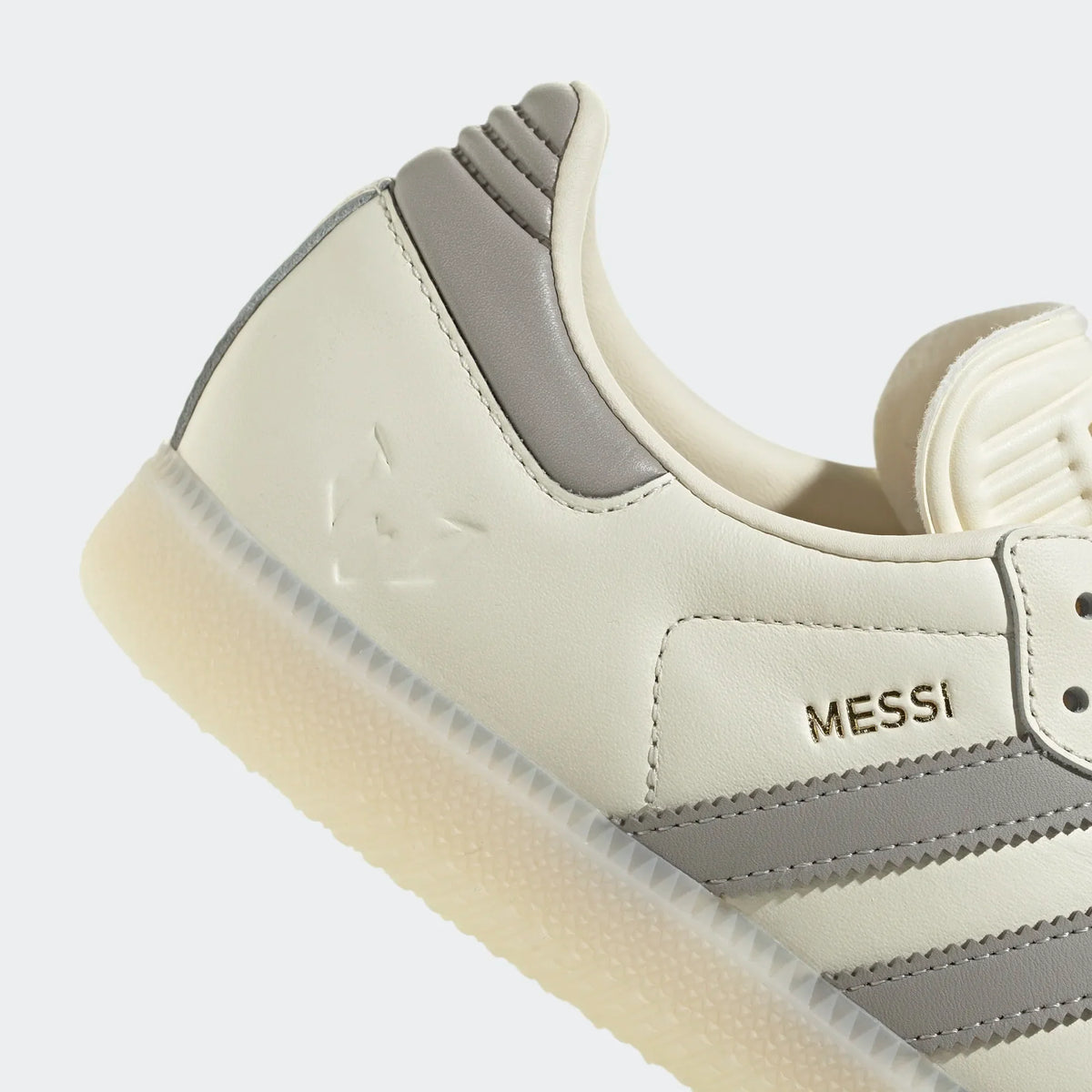 Adidas Messi Samba-Cream/Light Brown product image 5, provided for visual reference and product detail review