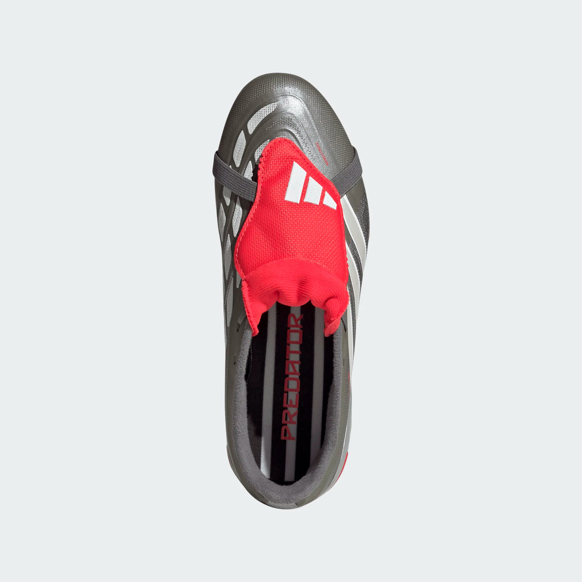 Adidas Jr Predator League FT FG-IRONMT/ZEROMT/LUCRED product image 4, provided for visual reference and product detail review