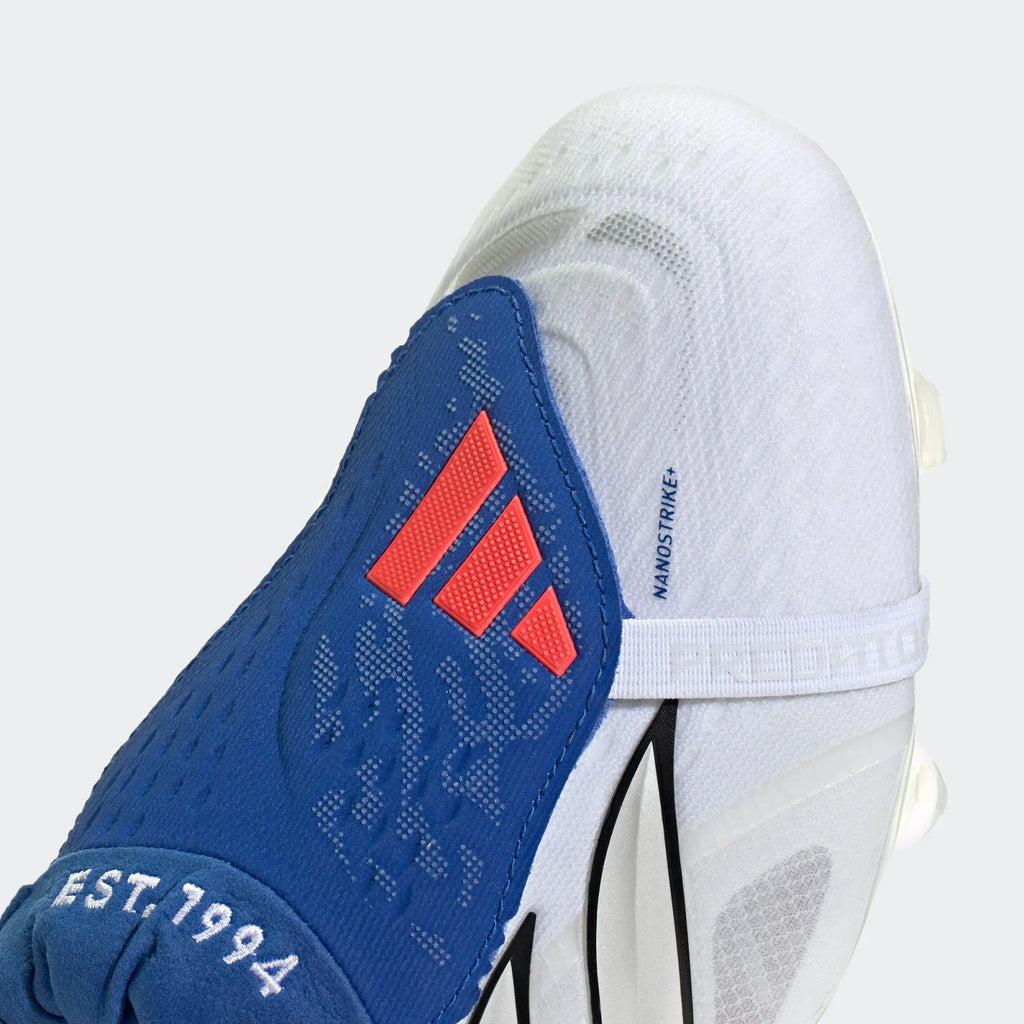 Adidas "Jude Bellingham" Predator Elite FT FG-FTWWHT/ZEROMT/ROYBLU product image 6, provided for visual reference and