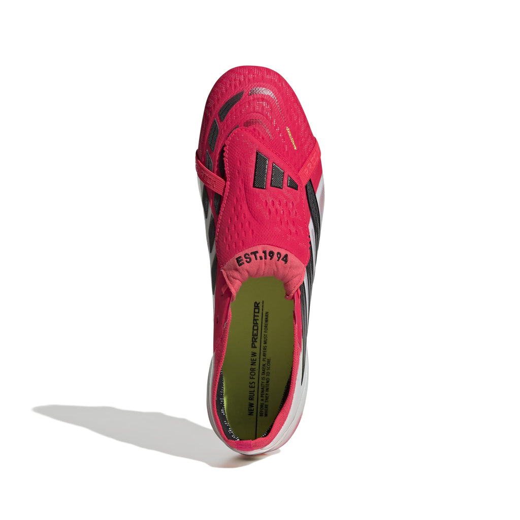 Adidas Predator Elite FT FG-LUCRED/CBLACK/FTWWHT product image 4, provided for visual reference and product detail review