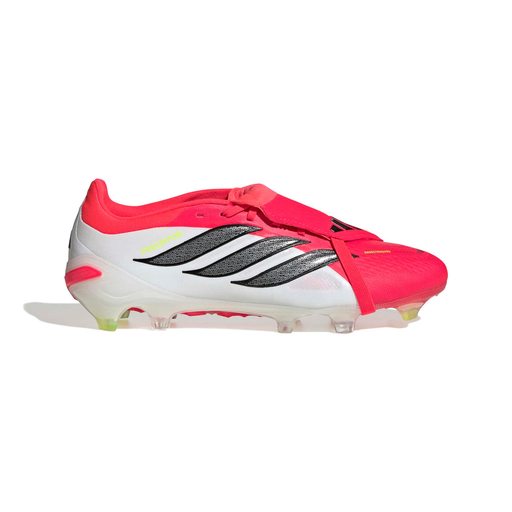 Adidas Predator Pro FT FG-LUCRED/CBLACK/FTWWHT product image 1, provided for visual reference and product detail review