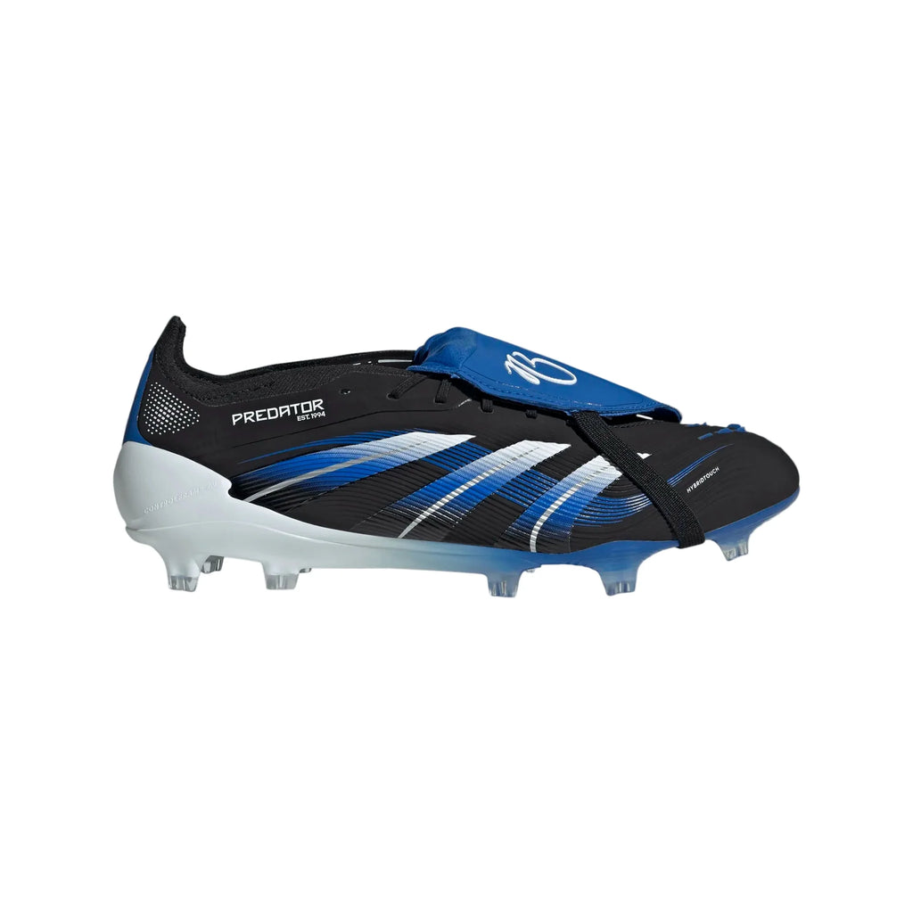 Adidas Predator Elite "Jude Bellingham" FG-CBLACK/FTWWHT/GLOBLU product image 1, provided for visual reference and product