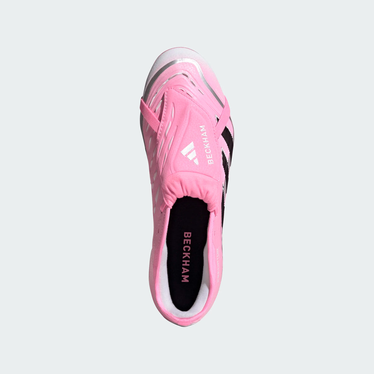Adidas Predator Pro Fold Over Tongue FG-Beam Pink / Core Black / Cloud White product image 5, provided for visual reference