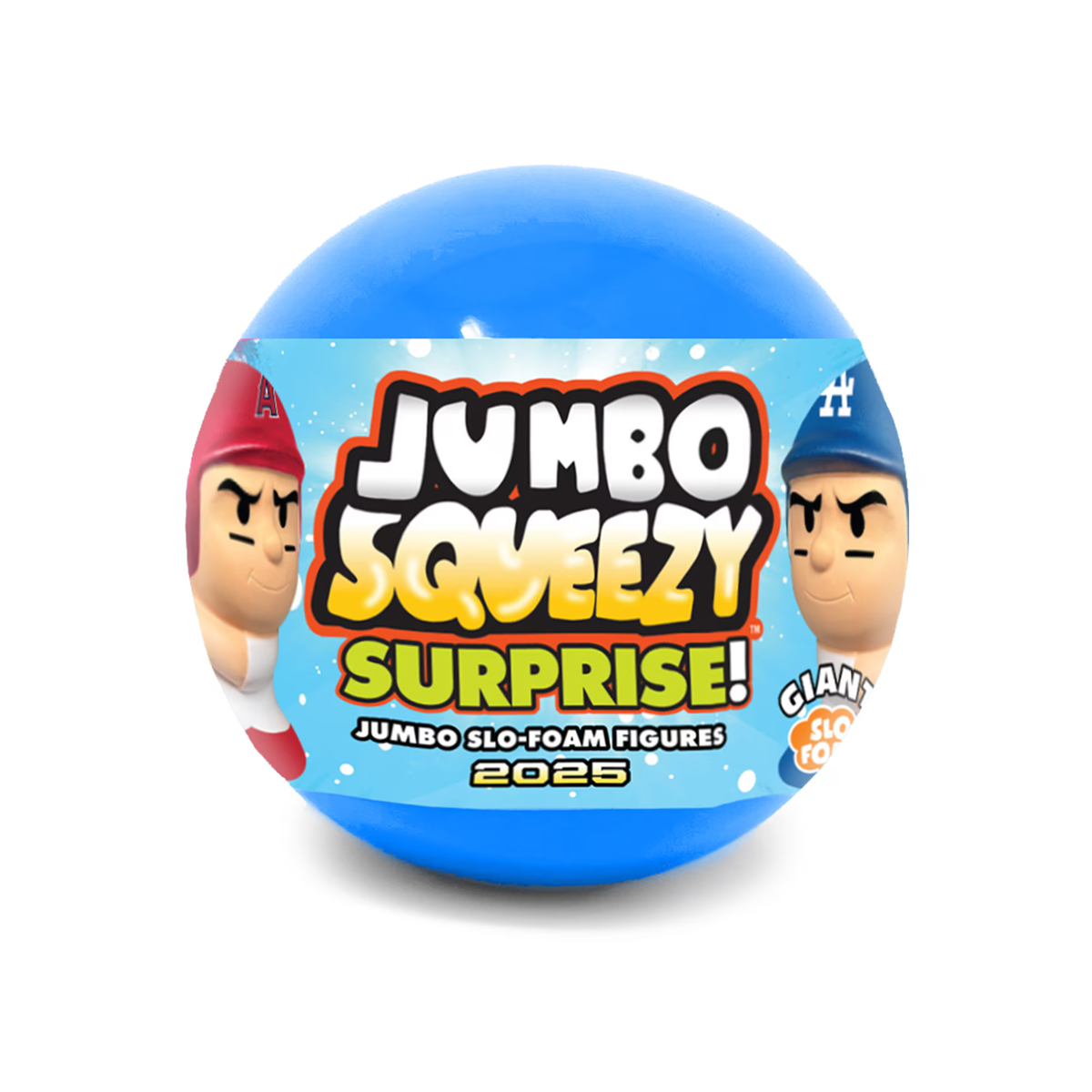 MLB Jumbo Squeezy Surprise! Giant Capsule 2025 product image 1, provided for visual reference and product detail review