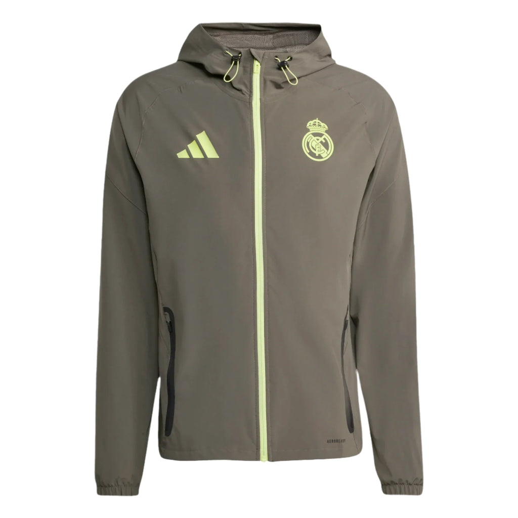 Adidas Men Real Madrid C VT J Track Top Jacket product image 1, provided for visual reference and product detail review