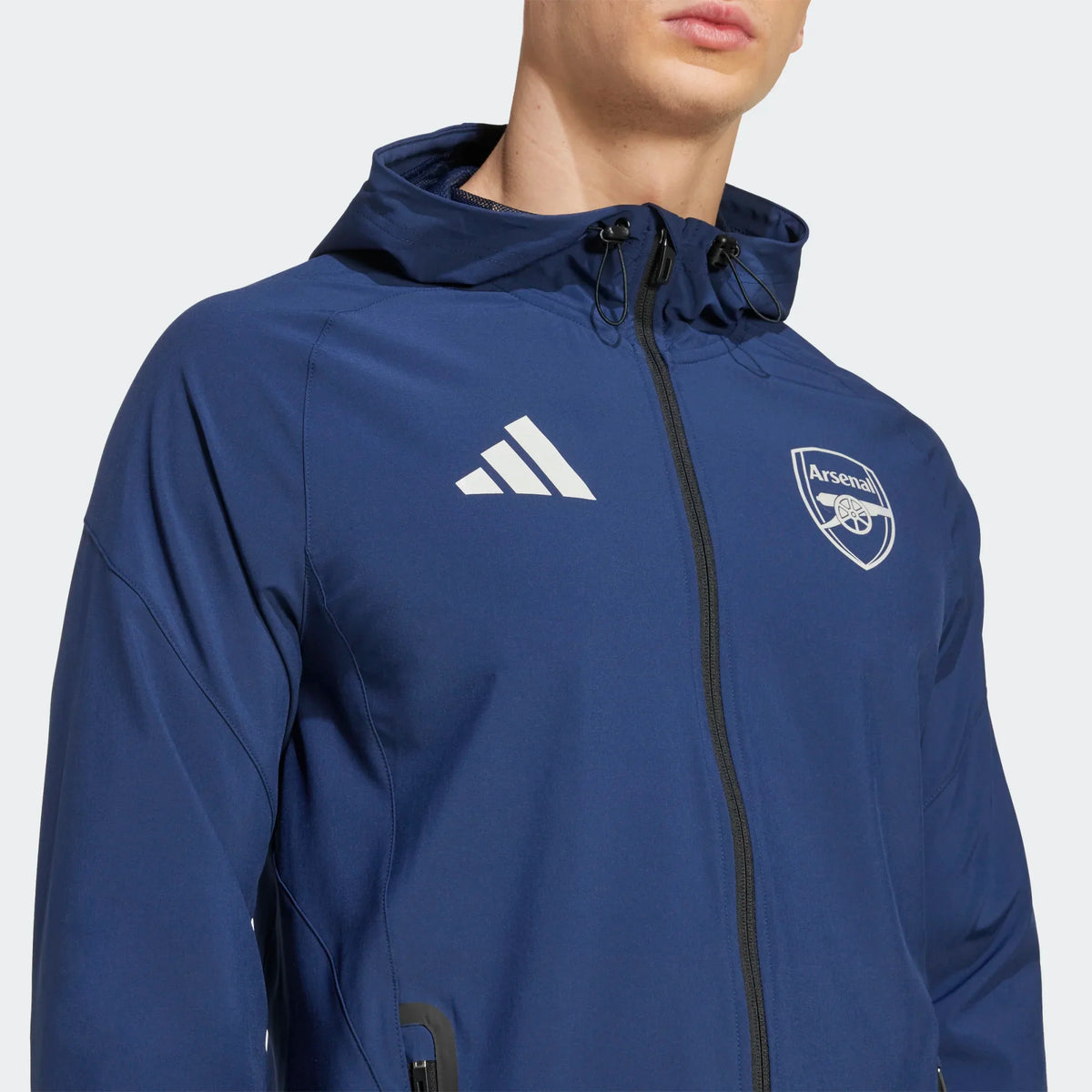 Adidas Men Arsenal FC Tiro 25 Jacket product image 3, provided for visual reference and product detail review