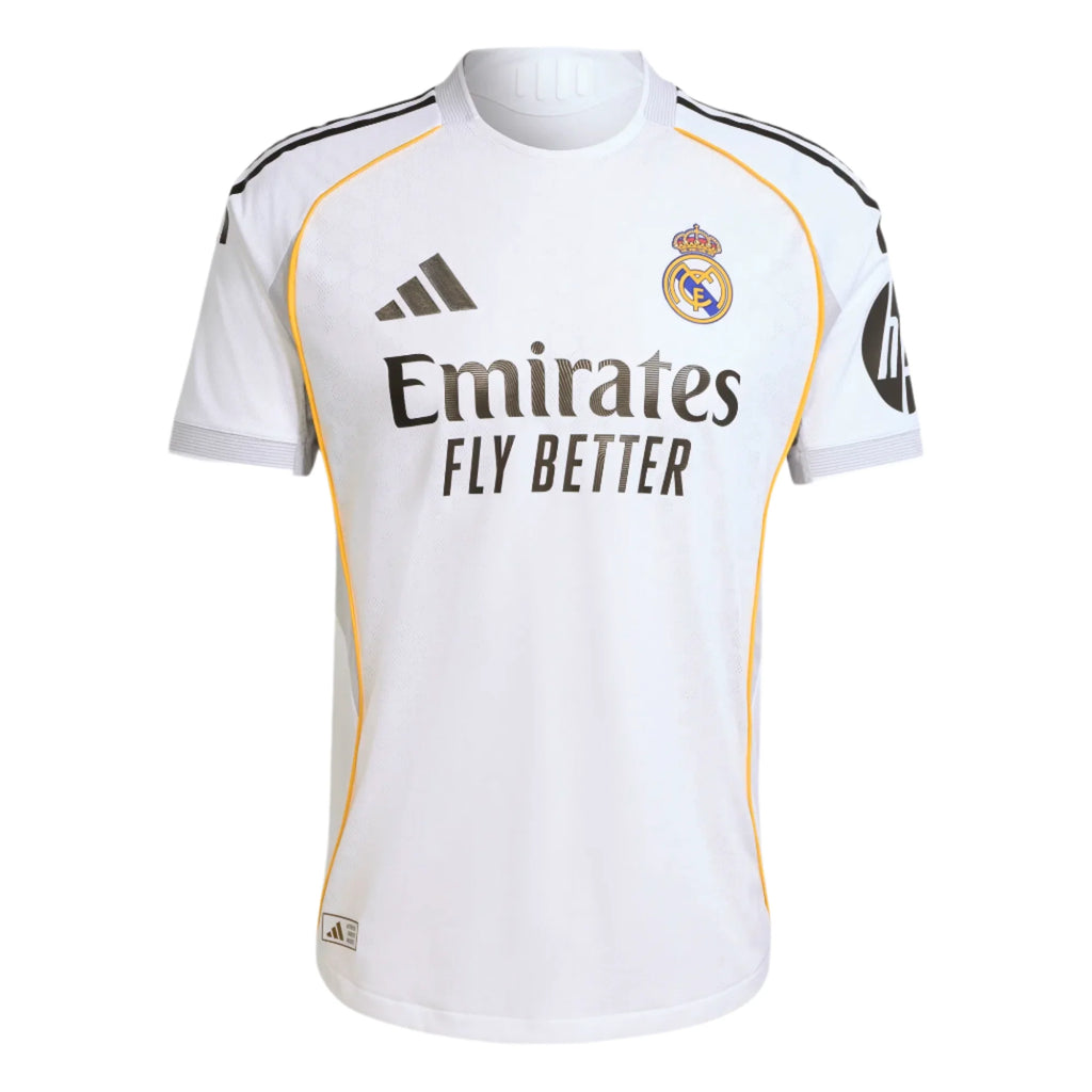 Adidas Men Real Madrid Authentic Home Jersey 25/26// product image 1, provided for visual reference and product detail review