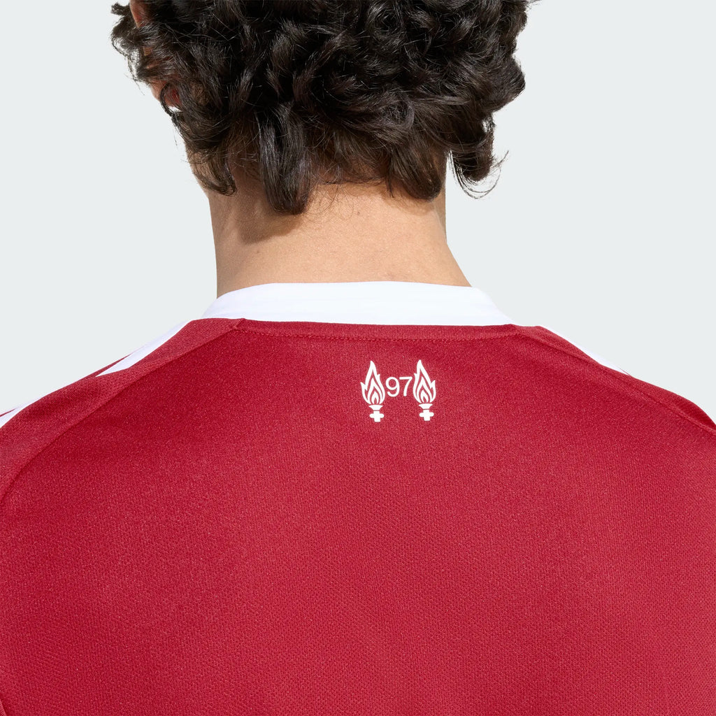 Adidas Men Liverpool FC Stadium Home Soccer Jersey 25/26 product image 4, provided for visual reference and product detail