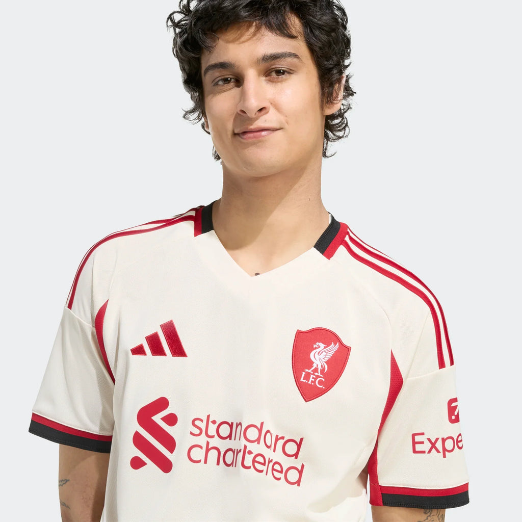 Adidas Men Liverpool FC Stadium Away Soccer Jersey 25/26 product image 3, provided for visual reference and product detail