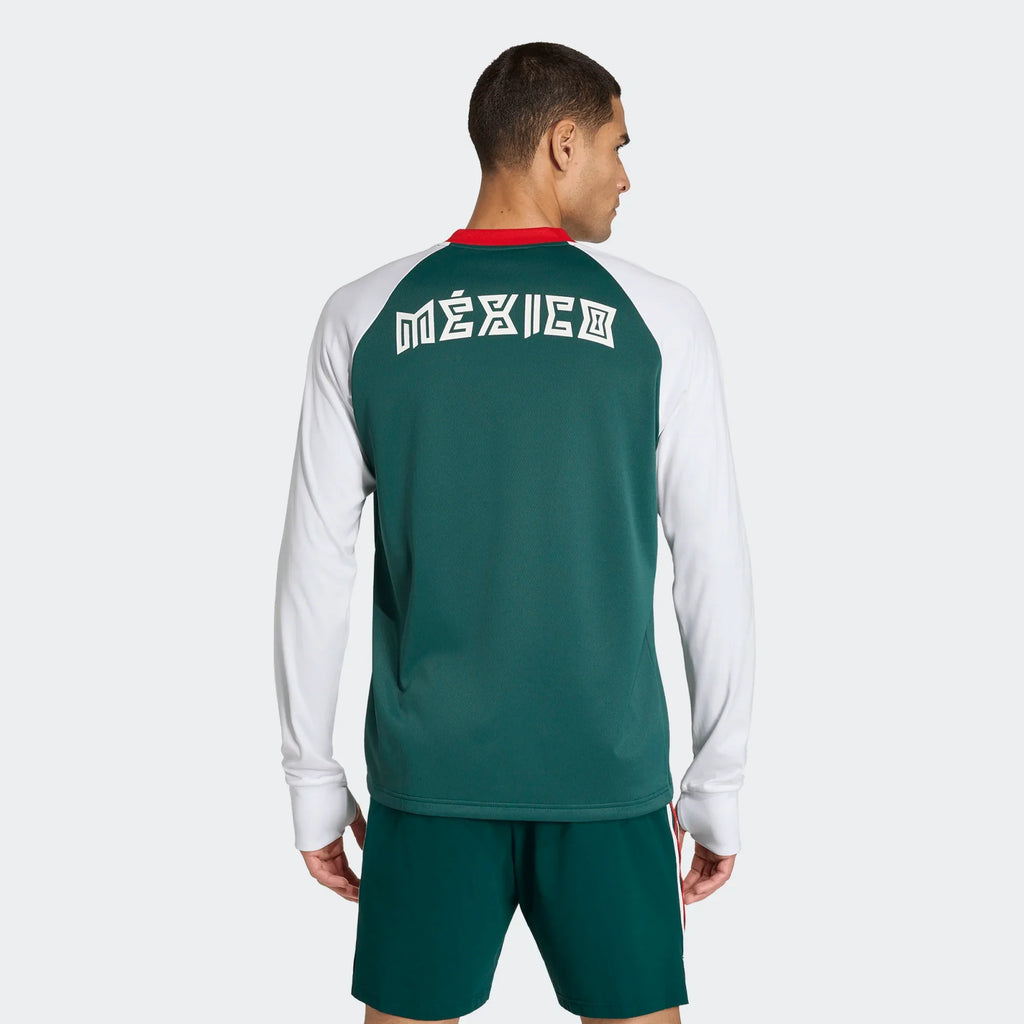Adidas Mexico 26 Away Pre Match Warm Top product image 3, provided for visual reference and product detail review