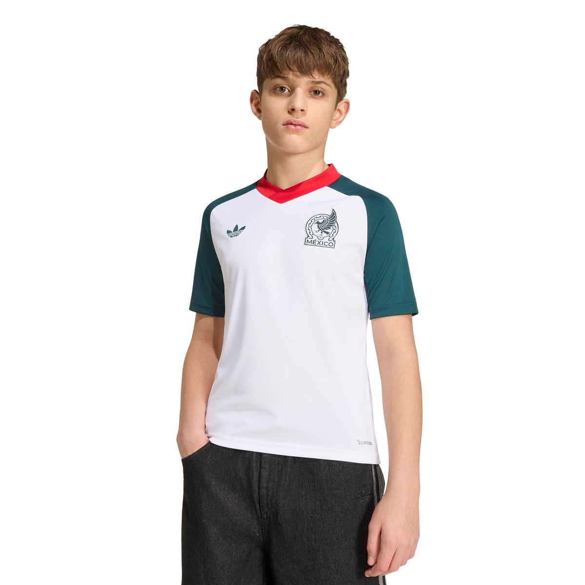Adidas Youth Mexico 26 Away Pre Match Jersey product image 3, provided for visual reference and product detail review