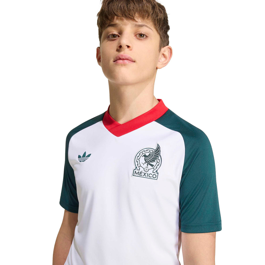 Adidas Youth Mexico 26 Away Pre Match Jersey product image 4, provided for visual reference and product detail review