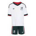 Adidas Kids Mexico Away Mini Kit 2026 product image 1, provided for visual reference and product detail review