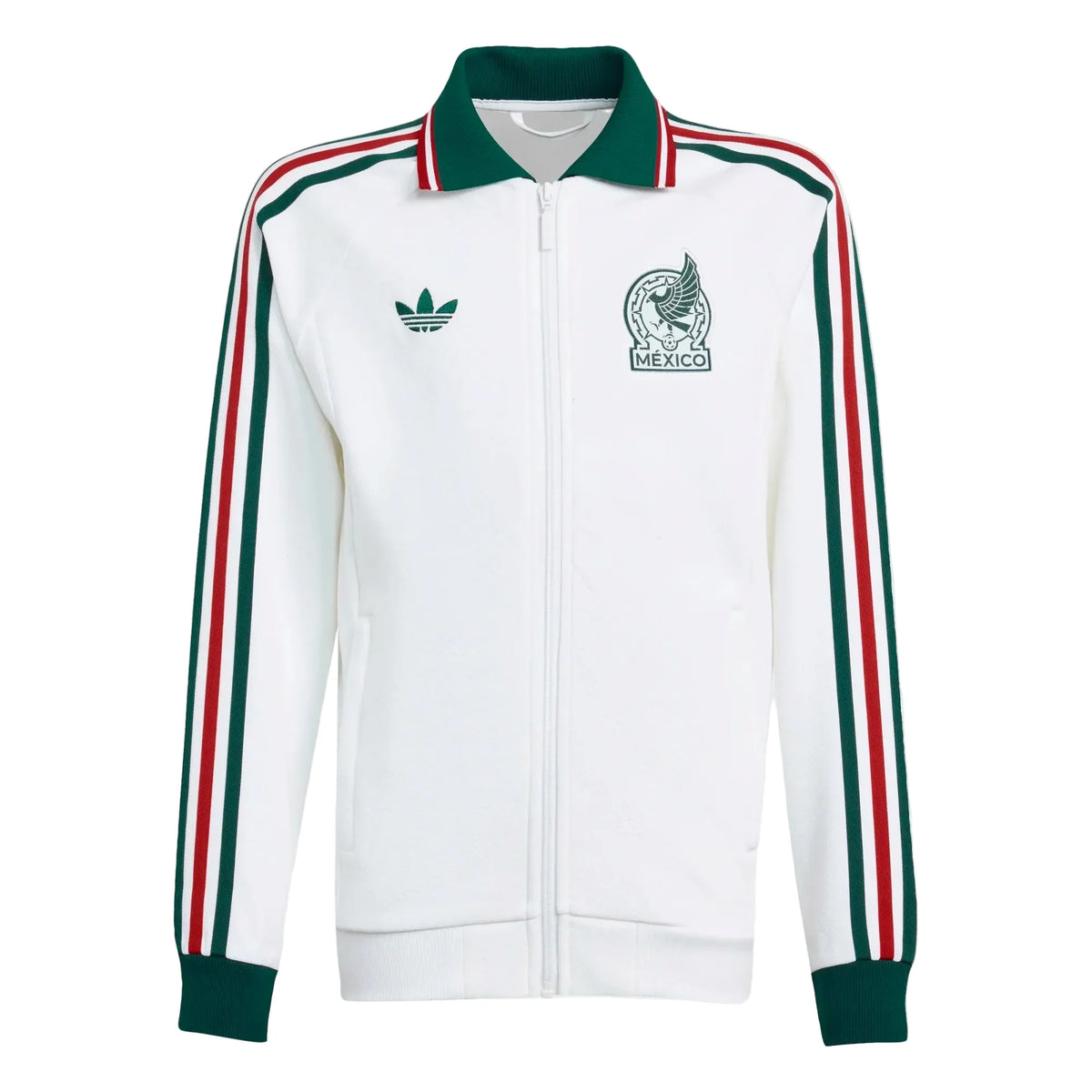 Adidas Youth Mexico Away Anthem Jacket product image 1, provided for visual reference and product detail review
