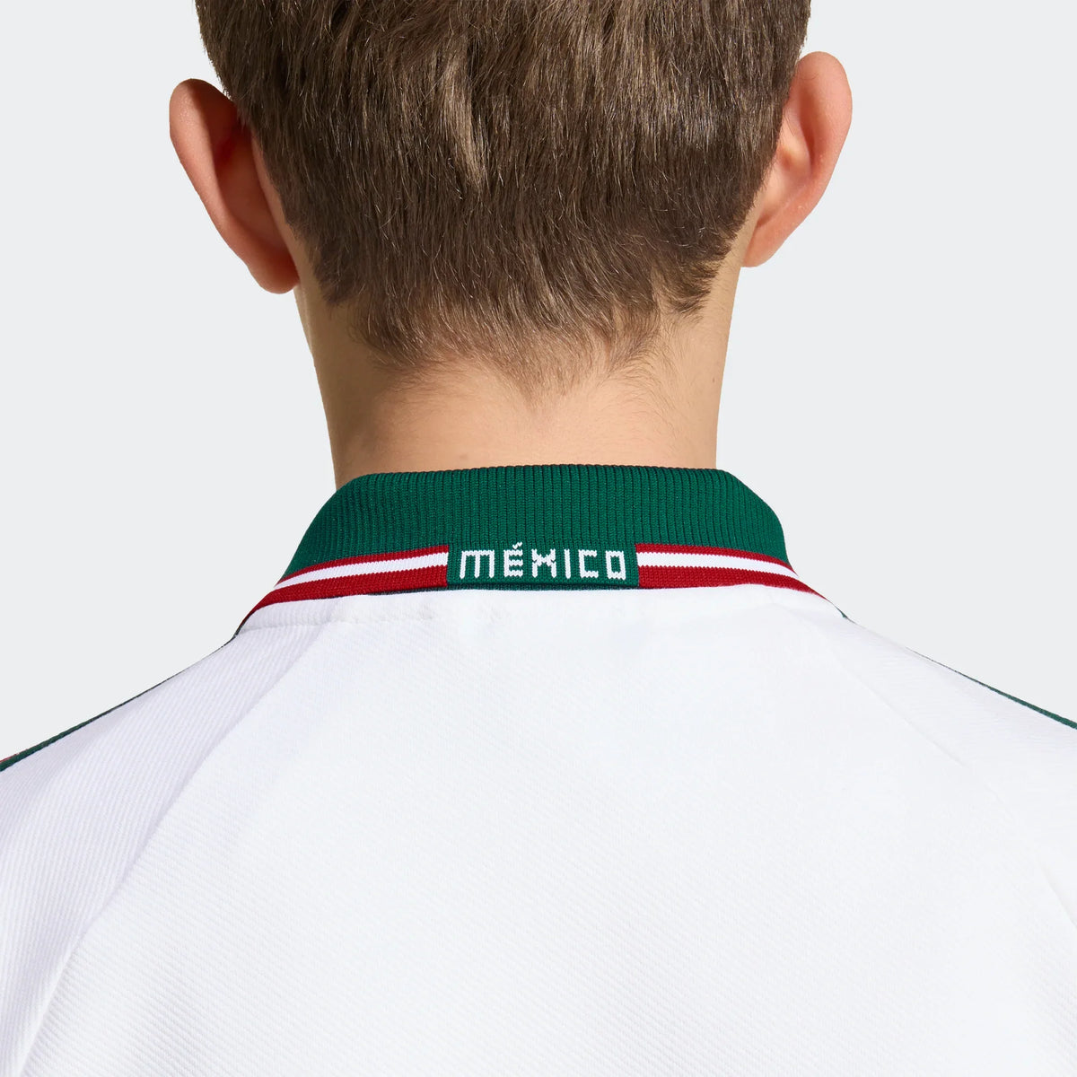 Adidas Youth Mexico Away Anthem Jacket product image 4, provided for visual reference and product detail review