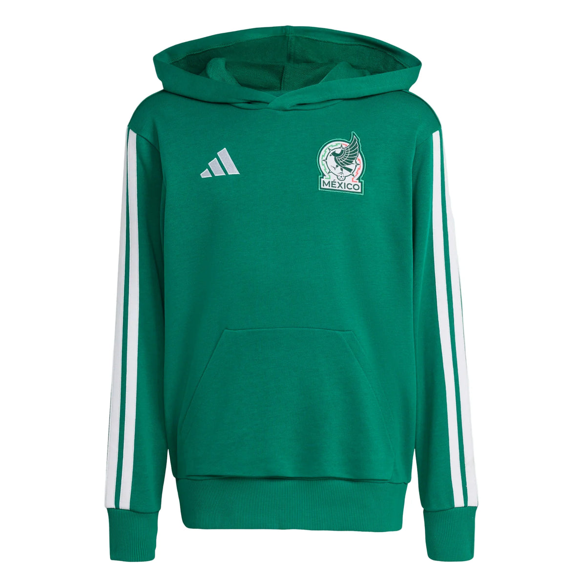 Adidas Youth Mexico DNA Hoodie-Green product image 1, provided for visual reference and product detail review