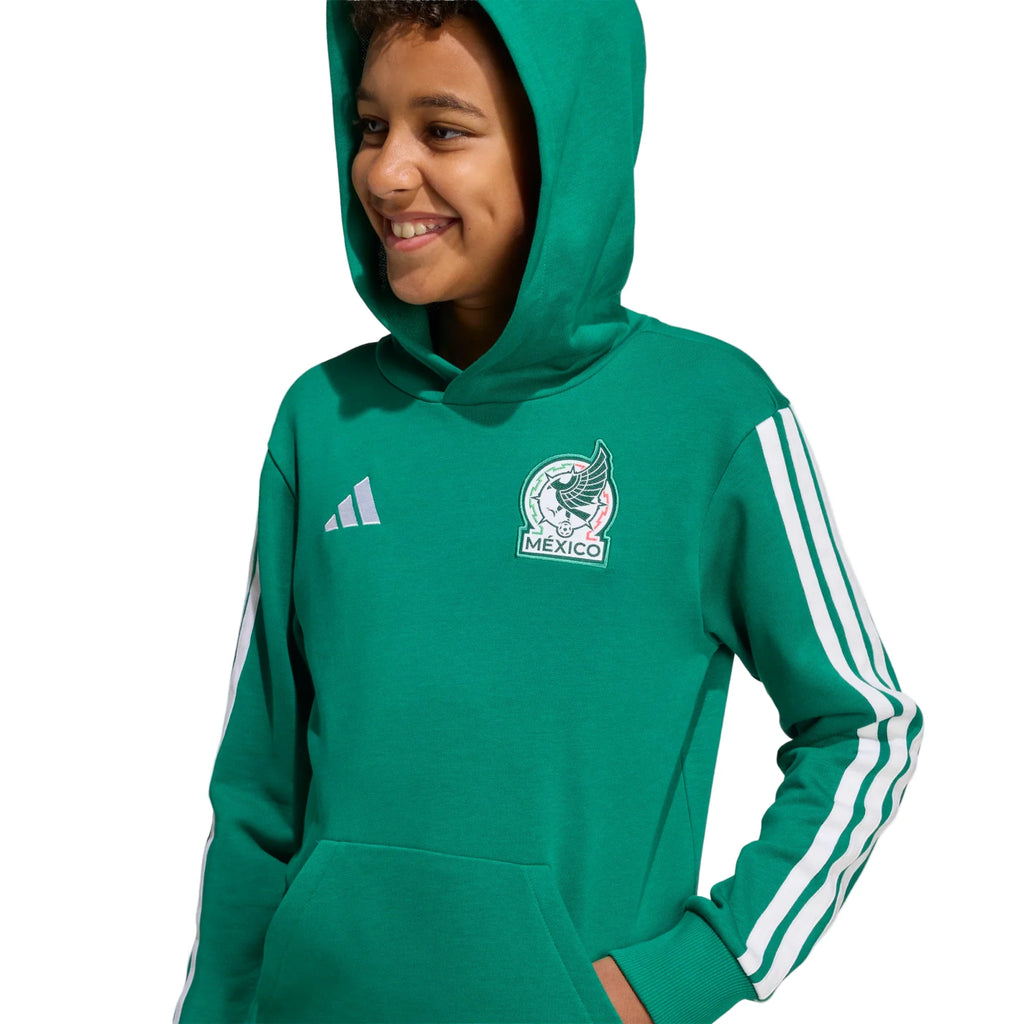 Adidas Youth Mexico DNA Hoodie-Green product image 3, provided for visual reference and product detail review