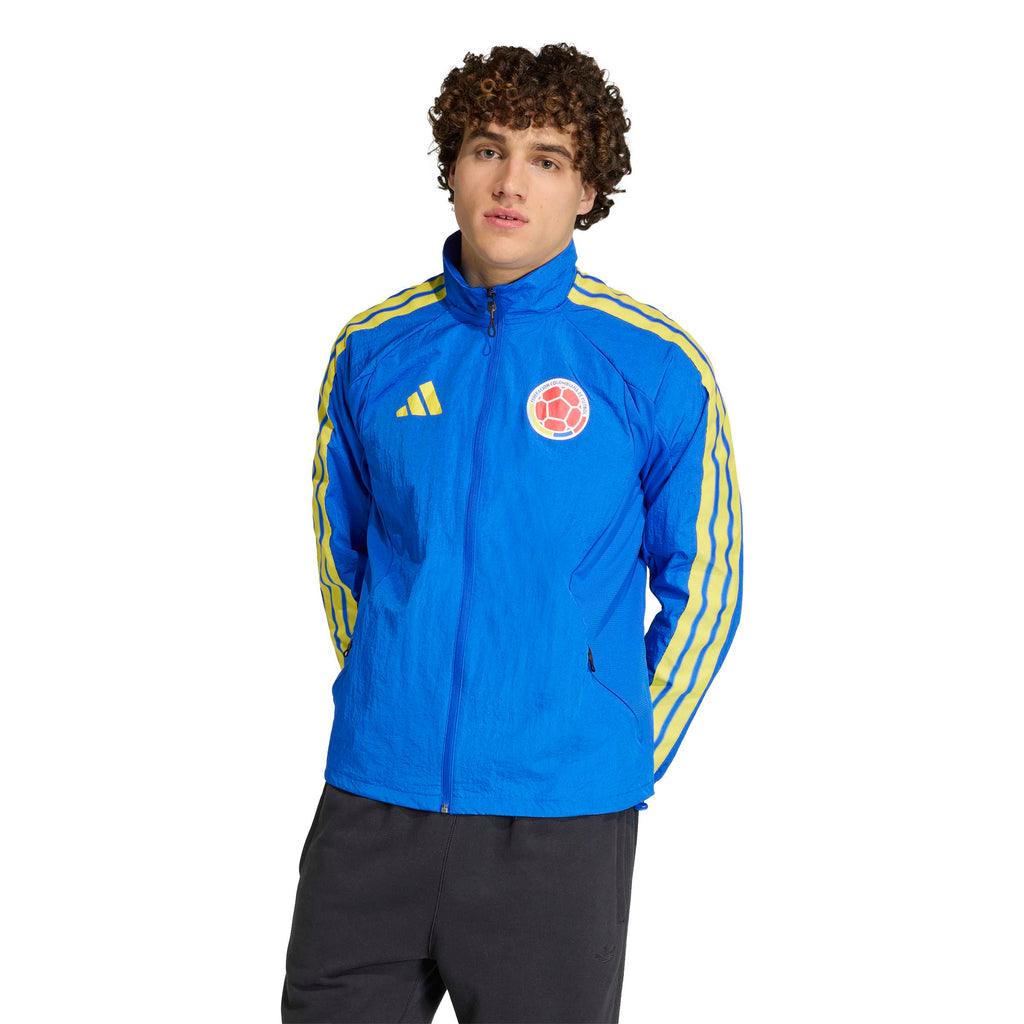 Adidas Colombia Home Anthem Jacket product image 3, provided for visual reference and product detail review