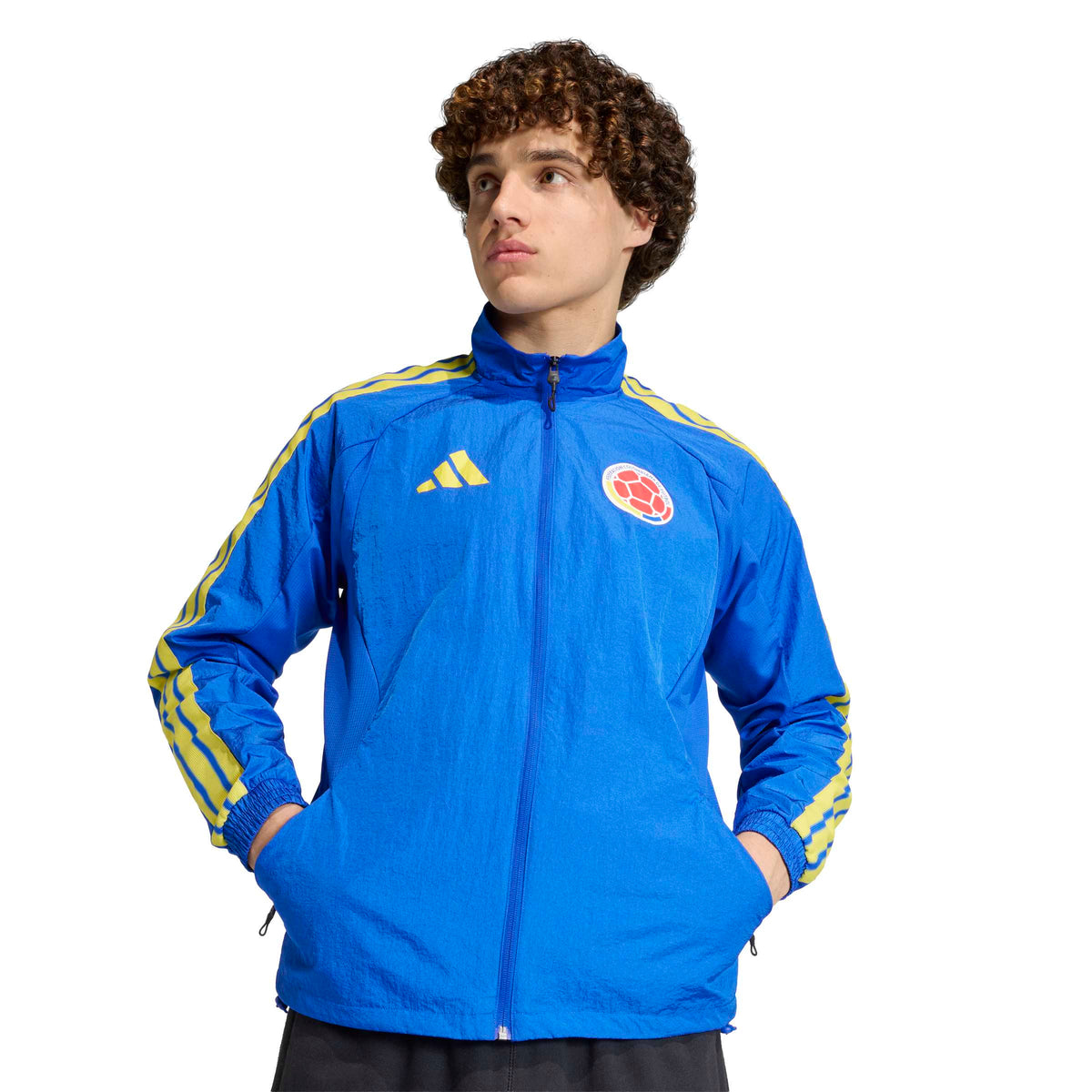 Adidas Colombia Home Anthem Jacket product image 5, provided for visual reference and product detail review