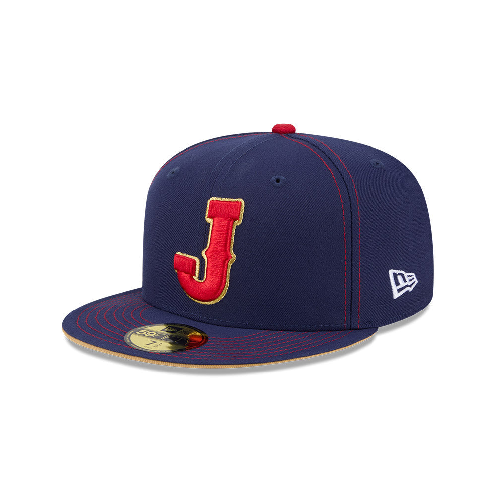 Japan 2026 World Baseball Classic New Era 59FIFTY Fitted Hat product image 2, provided for visual reference and product