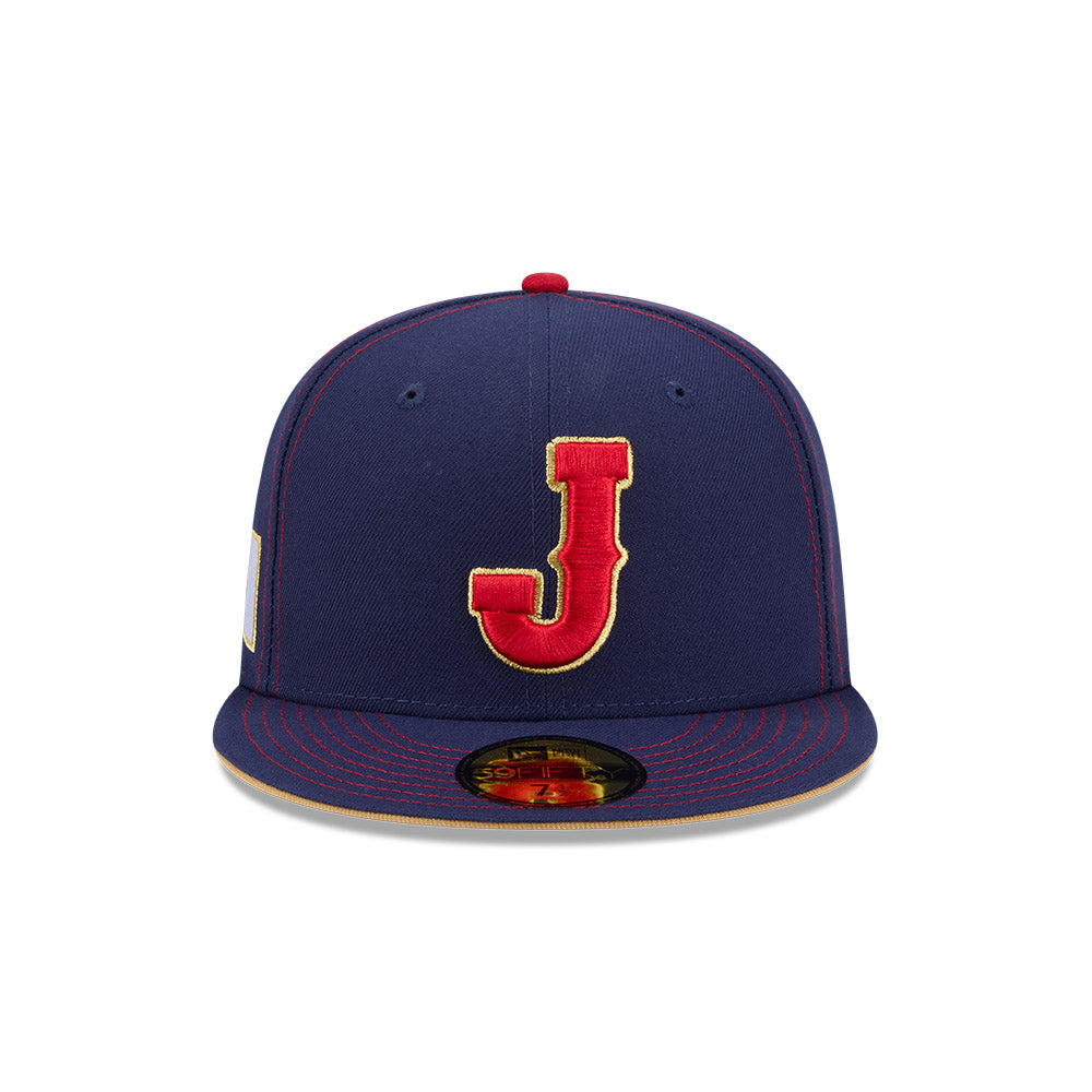 Japan 2026 World Baseball Classic New Era 59FIFTY Fitted Hat product image 4, provided for visual reference and product