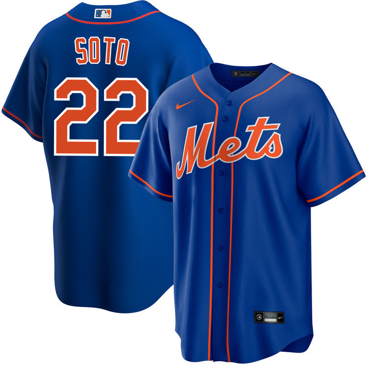 Juan Soto New York Mets Alternate Player Jersey - Royal product image 1