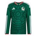 Adidas Mexico Home Authentic Long Sleeve Jersey 2026 product image 1, provided for visual reference and product detail review