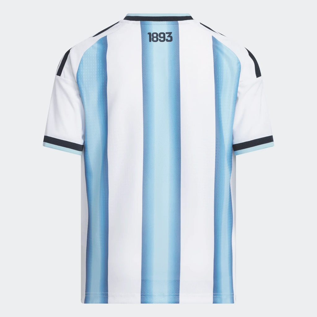Adidas Youth Argentina Authentic Home Stadium Jersey 2026 product image 2, provided for visual reference and product detail