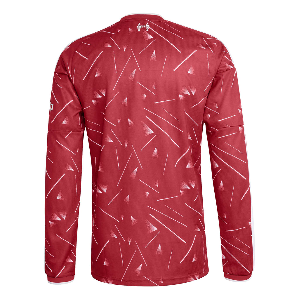 Adidas Men Liverpool FC Long Sleeve Stadium Home Soccer Jersey 26/27 product image 2, provided for visual reference and