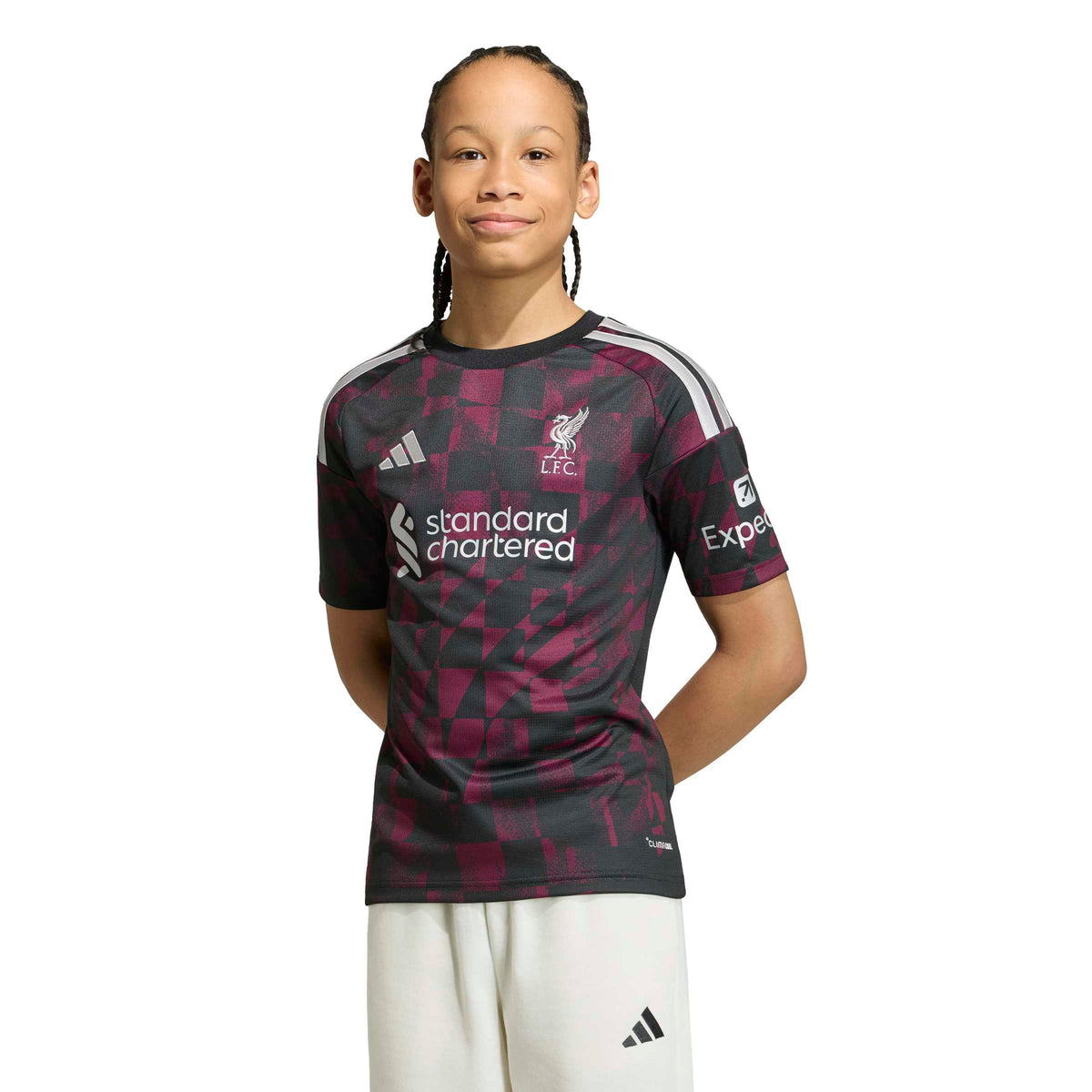 Adidas Youth Liverpool FC Third Stadium Jersey 26/27 product image 3, provided for visual reference and product detail review