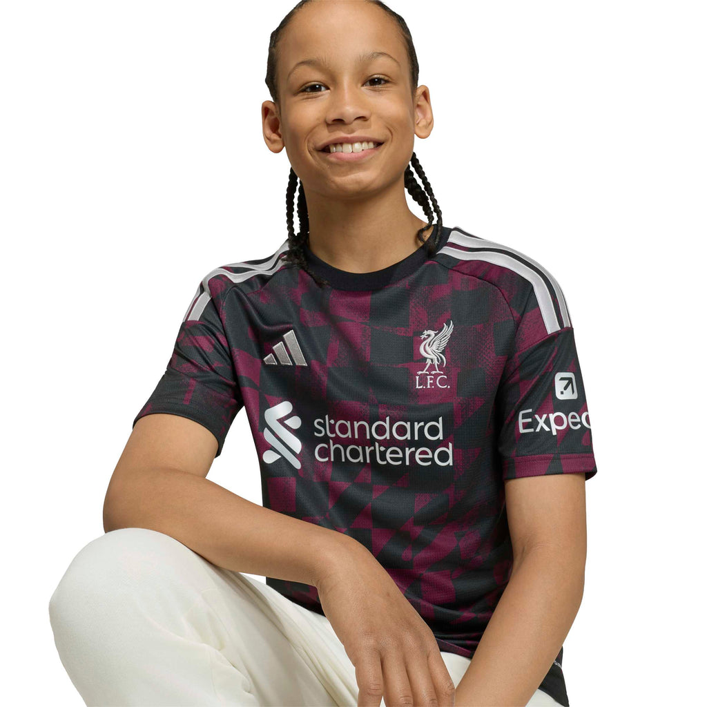 Adidas Youth Liverpool FC Third Stadium Jersey 26/27 product image 6, provided for visual reference and product detail review