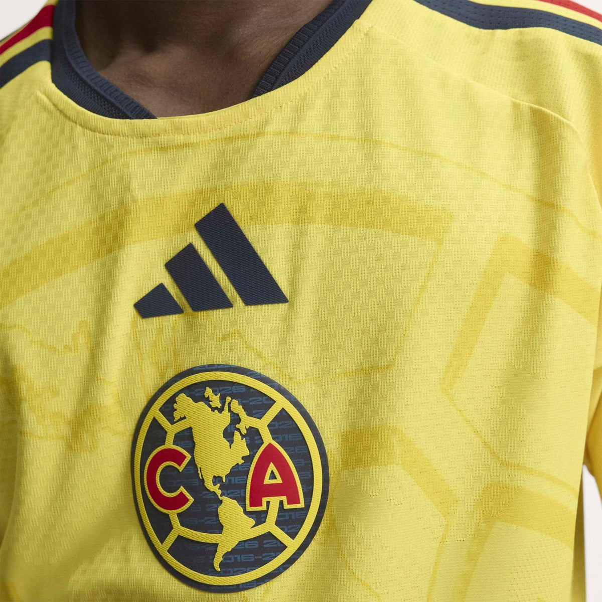 Adidas Men Club América Authentic Home Soccer Jersey 26/27 product image 3, provided for visual reference and product detail