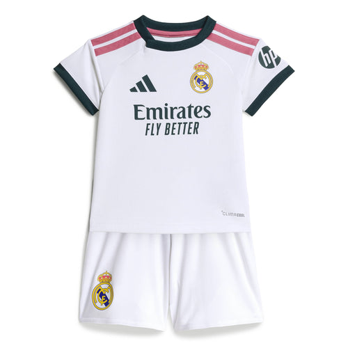 Adidas Baby Real Madrid Home Mini Kit 26/27 product image 1, provided for visual reference and product detail review