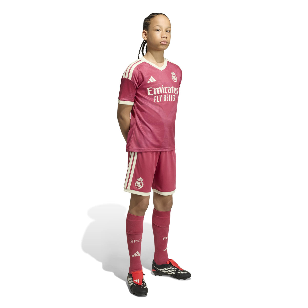 Adidas Youth Real Madrid Third Stadium Jersey 26/27 product image 8, provided for visual reference and product detail review
