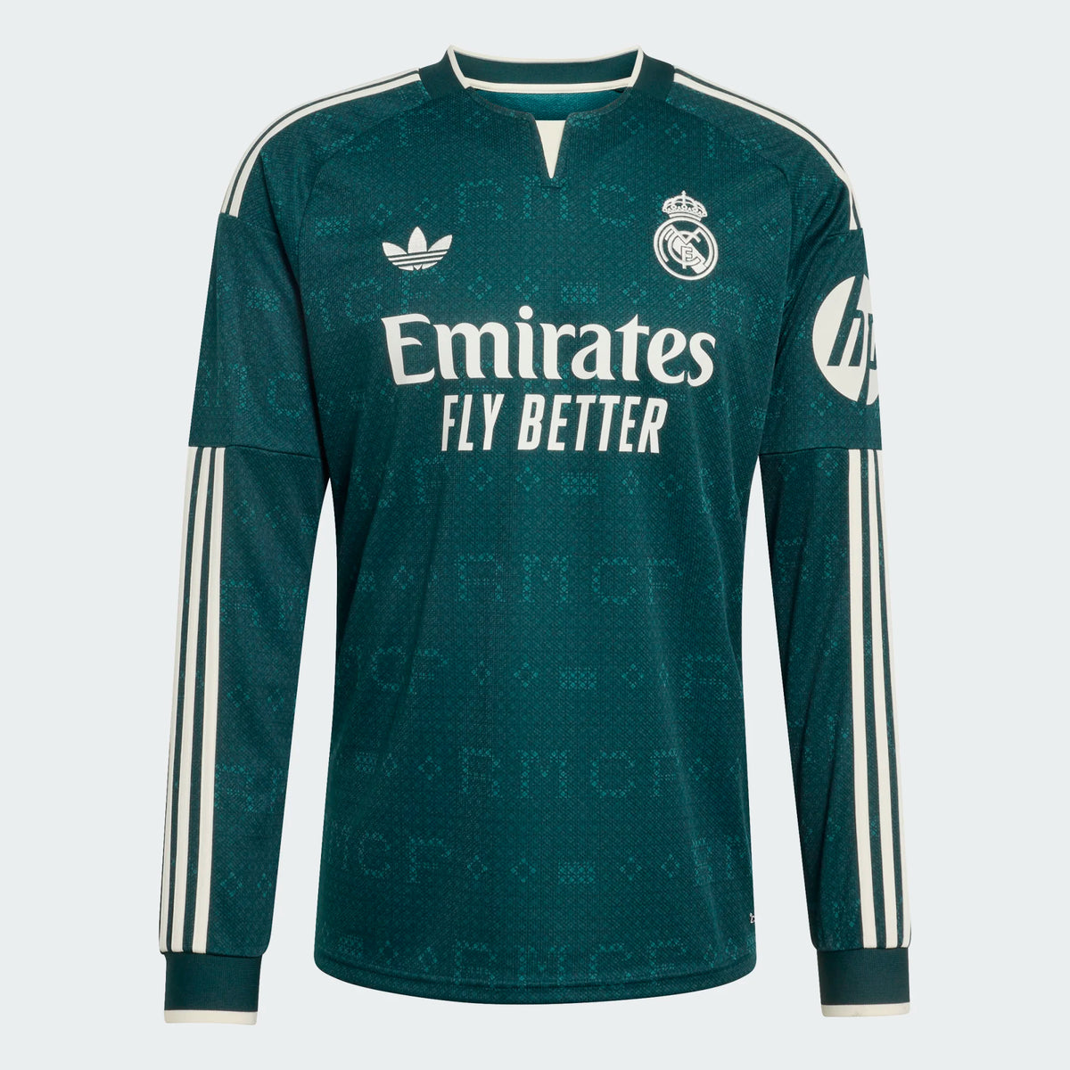 Adidas Real Madrid Long Sleeve Away Stadium Jersey 26/27 product image 1, provided for visual reference and product detail