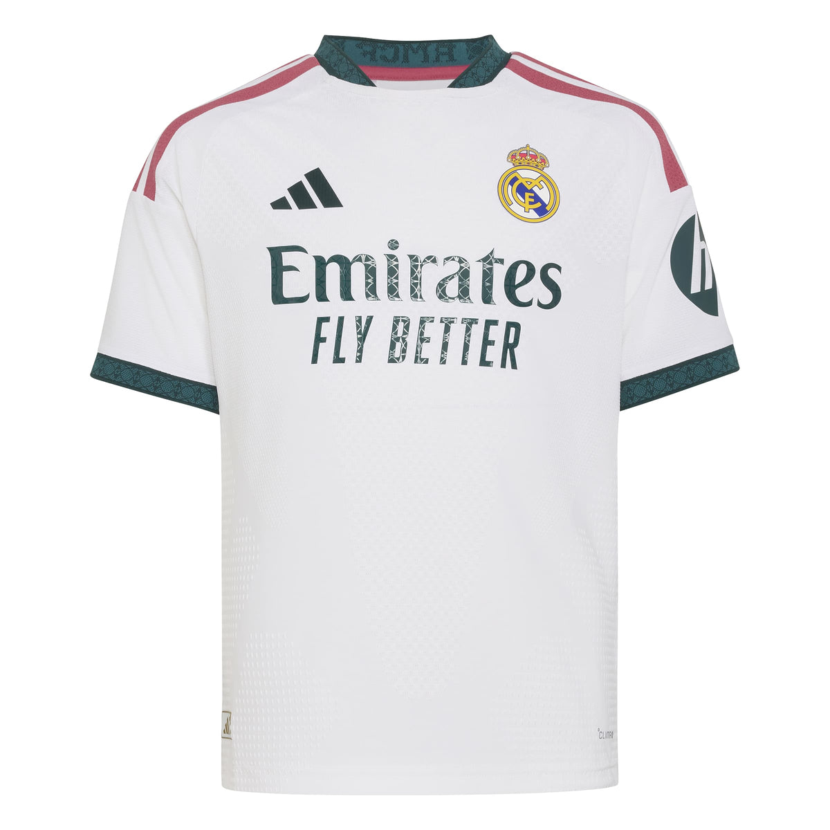 Adidas Youth Real Madrid Authentic Home Jersey 26/27 product image 1, provided for visual reference and product detail review
