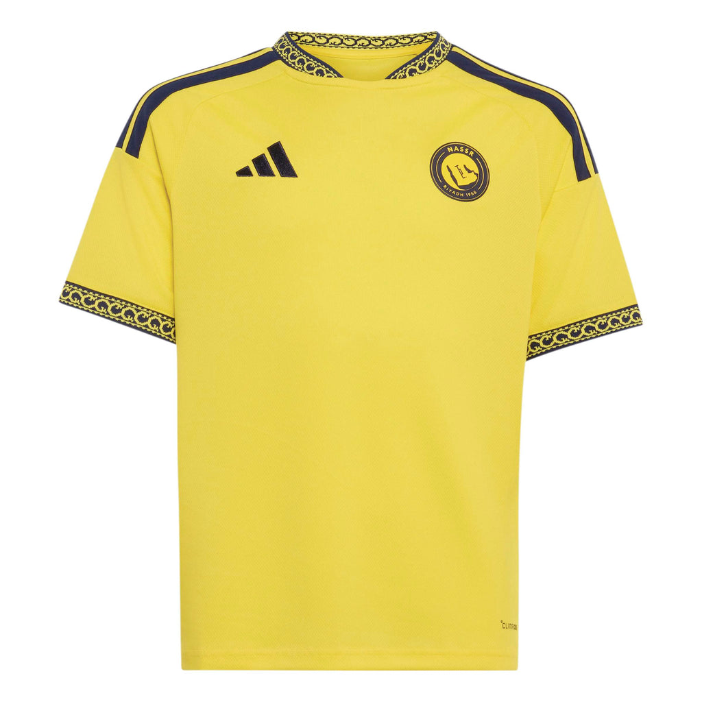 Adidas Youth Al Nassr FC Home Jersey 26/27 product image 1, provided for visual reference and product detail review