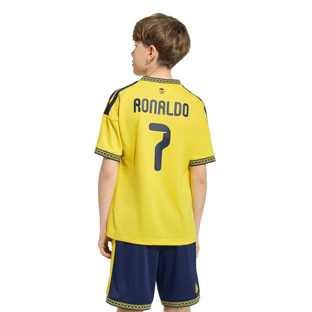 Adidas Youth Al Nassr FC Home Jersey 26/27 product image 9, provided for visual reference and product detail review
