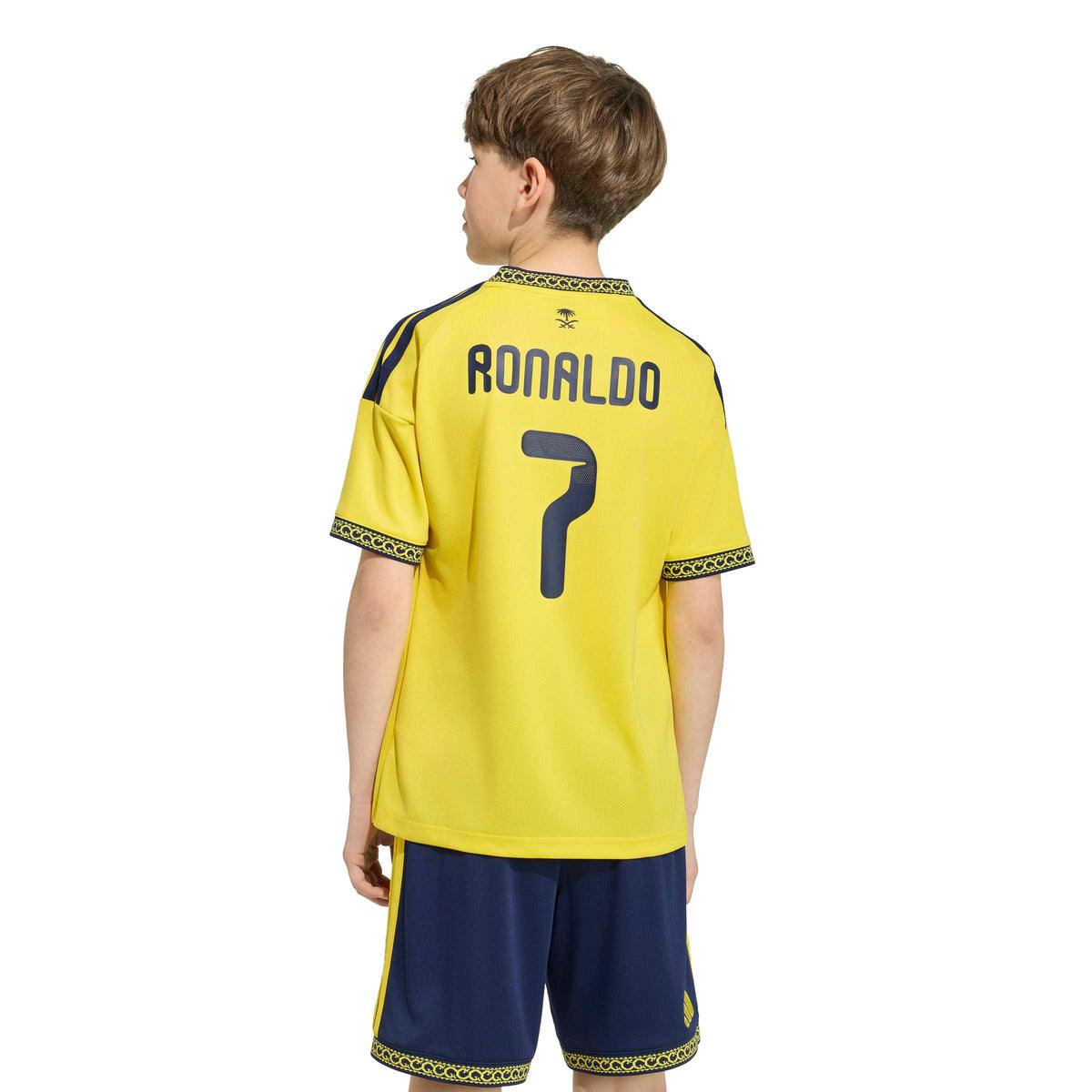 Adidas Youth Al Nassr FC Home Jersey 26/27 product image 9, provided for visual reference and product detail review