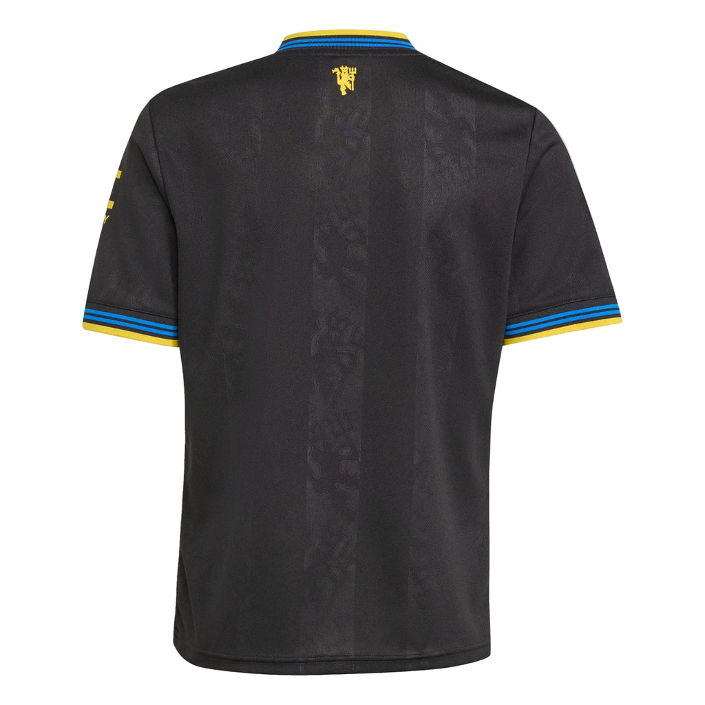 Adidas Youth Manchester United 3rd Stadium Jersey 25/26 product image 2, provided for visual reference and product detail